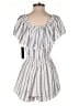 Lulus 100% Rayon Polka Dots Gray Romper Size M - photo 2