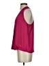 Krisa Burgundy Sleeveless Blouse Size S - photo 5