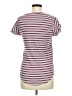Listicle Purple Burgundy Short Sleeve Top Size M - photo 2