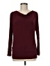 Ann Taylor Burgundy Long Sleeve Top Size M - photo 1
