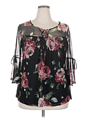 Naif 3/4 Sleeve T-Shirt (view 1)