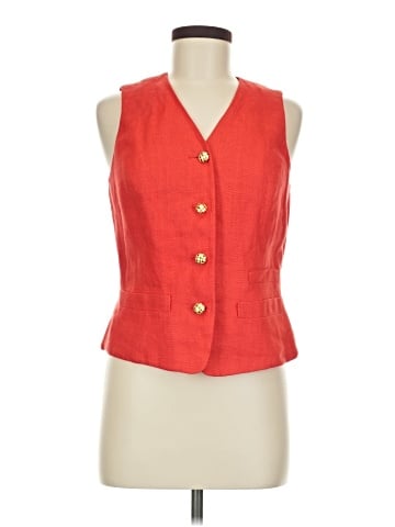 Linda Allard Ellen Tracy Sleeveless Button-Down Shirt (view 1)