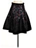 Brooks Brothers 100% Polyester Floral Black Formal Skirt Size 6 - photo 1