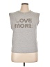 On Twelfth Silver Sleeveless Top Size XL - photo 1