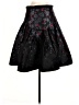 Brooks Brothers 100% Polyester Floral Black Formal Skirt Size 6 - photo 2