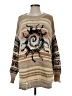 BDG Paisley Tan Pullover Sweater Size S - photo 1