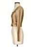 Babaton Metallic Gold Long Sleeve Top Size XS - photo 5