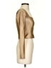 Babaton Metallic Gold Long Sleeve Top Size XS - photo 4