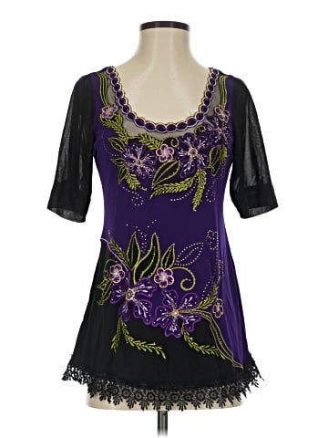 Assorted Brands Short Sleeve Blouse (view 1)