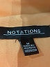 Notations Orange Blazer Size M - photo 6