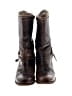 BED|STU 100% Leather Brown Boots Size 9 - photo 2