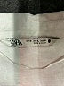 Zara Ivory 3/4 Sleeve Button-Down Shirt Size XL - photo 7