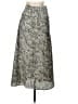 Unbranded 100% Polyester Gray Silver Casual Skirt Size M - photo 1