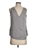 Kobi Halperin Gray Sleeveless Silk Top Size S - photo 1