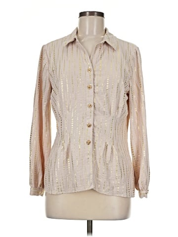 Adrienne Vittadini Long Sleeve Blouse (view 1)