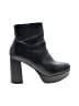 Steve Madden 100% Leather Black Ankle Boots Size 8 1/2 - photo 1