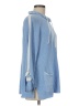 OST 100% Cotton Blue Poncho Size M - photo 4