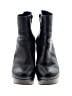 Steve Madden 100% Leather Black Ankle Boots Size 8 1/2 - photo 2