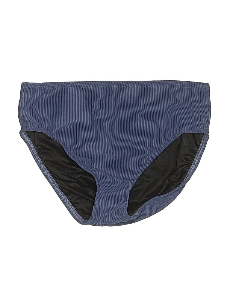 Pre-owned Lands' End Swimsuit Bottoms In Blue