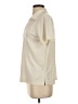 H&M Ivory Short Sleeve Blouse Size S - photo 5