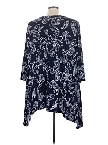 Woman Within 3/4 Sleeve T-Shirt (view 2)