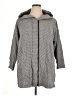 Eileen Fisher Houndstooth Gray Coat Size XL - photo 1