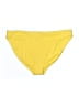 Old Navy Solid Yellow Swimsuit Bottoms Size L - photo 1