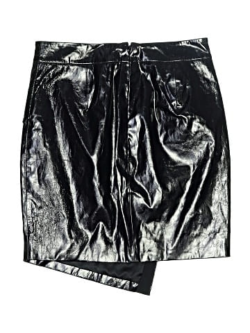 Michelle Mason Faux Leather Skirt (view 2)