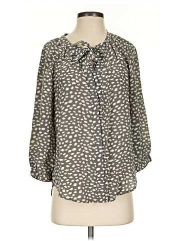 Joie 3/4 Sleeve Silk Top (view 1)