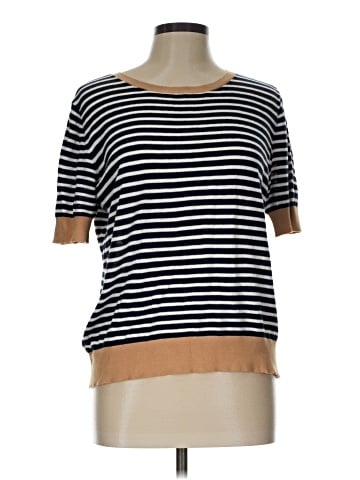Ann Taylor Factory 3/4 Sleeve T-Shirt (view 1)