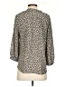 Joie 100% Silk Gray 3/4 Sleeve Silk Top Size XS - photo 2