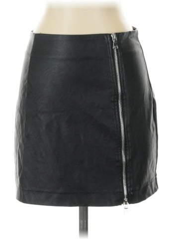 Tiger Mist Faux Leather Skirt (view 1)