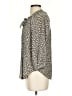Joie 100% Silk Gray 3/4 Sleeve Silk Top Size XS - photo 5
