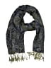 Unbranded Paisley Blue Scarf One size - photo 1