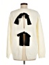 Unbranded Solid Ivory Pullover Sweater Size M - photo 2