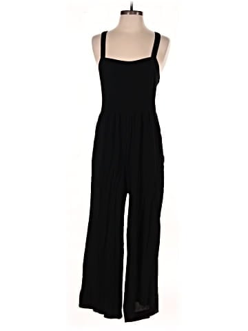 Madewell Smocked Crop Jumpsuit (view 1)