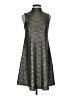 The Limited Outlet Metallic Silver Cocktail Dress Size XS - photo 1