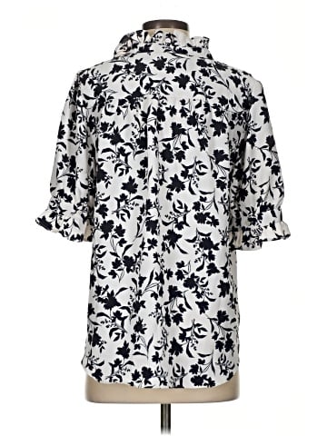 Ann Taylor Short Sleeve Blouse (view 2)