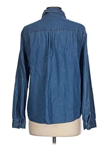 New York & Company Long Sleeve Button-Down Shirt (view 2)