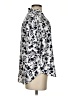 Ann Taylor Floral Ivory Short Sleeve Blouse Size S - photo 4