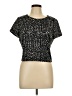 Express Black Short Sleeve Top Size L - photo 1