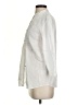 Josephine Studio 100% Cotton White 3/4 Sleeve Button-Down Shirt Size 4 - photo 5