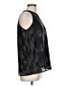 Adrienne Vittadini 100% Polyester Black Sleeveless Blouse Size L - photo 4
