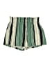 Lush Stripes Green Shorts Size M - photo 1