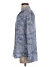 Equipment 100% Silk Paisley Blue Long Sleeve Silk Top Size XS - photo 5