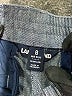 Lands' End Chevron-herringbone Gray Linen Pants Size 8 - photo 7