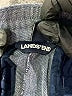 Lands' End Chevron-herringbone Gray Linen Pants Size 8 - photo 9