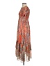 L'Agence 100% Polyester Paisley Orange Casual Dress Size S - photo 5