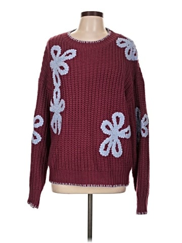 Listicle Pullover Sweater (view 1)