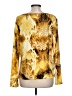 Evan Picone Gold Long Sleeve Top Size L - photo 2
